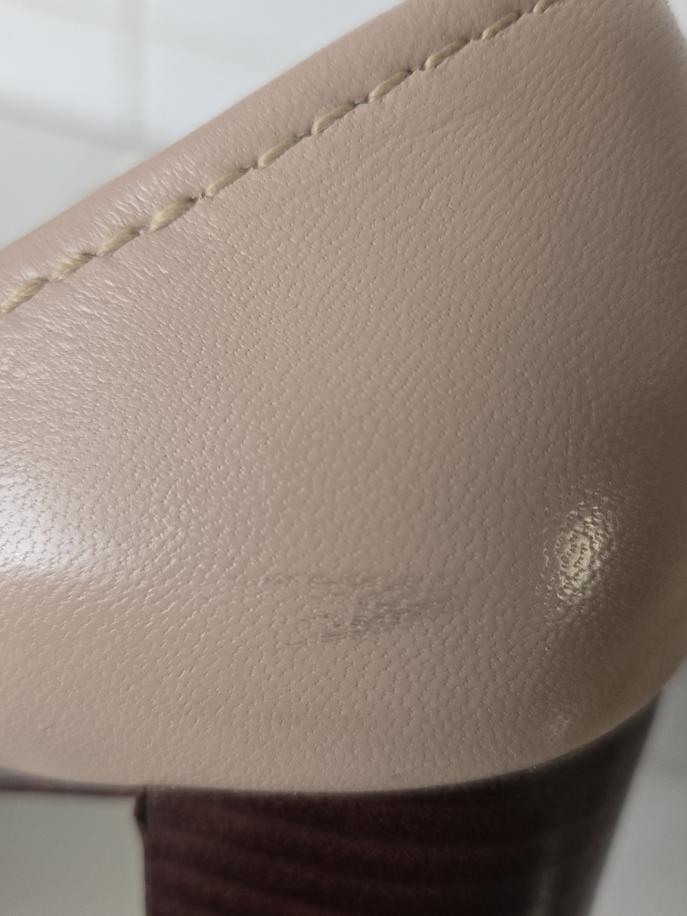 Marc Joseph New York Nyc Pump -nude Napa- Size 8 1/2 - Picture 8 of 11